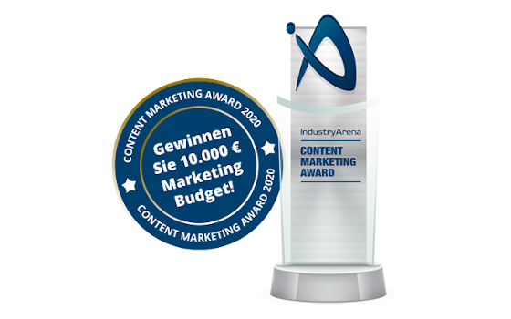 IndustryArena Content Marketing Award