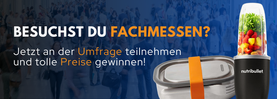 Umfrage Fachmessen