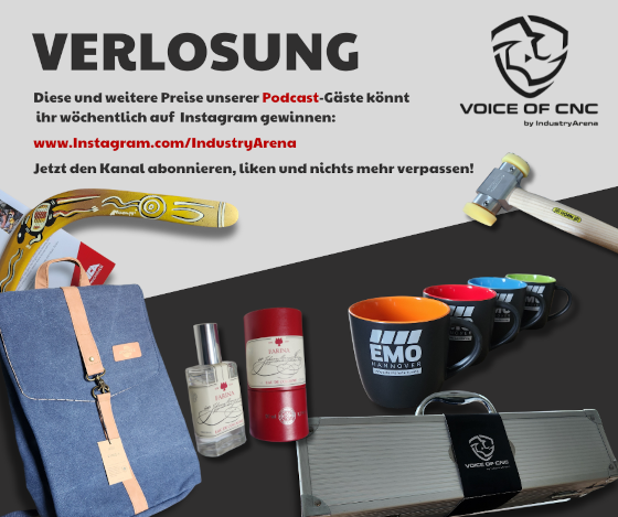 Verlosung Voice of CNC