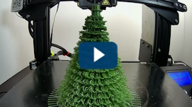 3D printed Chrismtastree