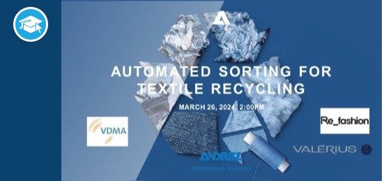 Tackle challenges by developing automated sorting for textile recycling