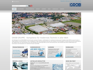 All GROB-WERKE GmbH & Co. KG catalogs and technical brochures